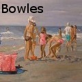 Bettie D. Bowles - Beach Girls - Oil Painting