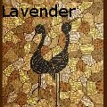Carlene Lavender - Walking With Ibis - Acrylics