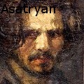 Gegham Magnos Asatryan - My friend Rafo - Oil Painting