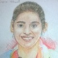 Kavita  - Saina Nehwal - Drawings