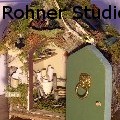 Laurie Rohner Studio - Woodland Fairy Art Studio - Mixed Media