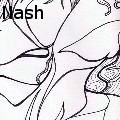 Loretta Nash - Kiss VI - Drawings