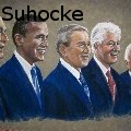 Martha Suhocke - 5 Living Presidents 2009 - Paintings
