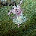 Michael Kaiser - Pigglet - Dancingschool - Oil Painting