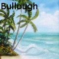 Nancy Tydings Bullough - Palm Trees at the Beach - Paintings