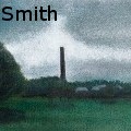 P Noel Smith - Barrow Bridge Chimney from Moss Bank Park - Paintings