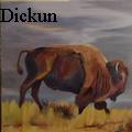 Patricia Dickun - Bison - Oil Painting