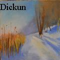 Patricia Dickun - Snowy Trail - Oil Painting