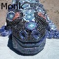 Steve Monk - Giant Blue Gecko - Sculpture
