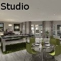Yantram - Studio - Club House Interior Design Rendering - Mixed Media