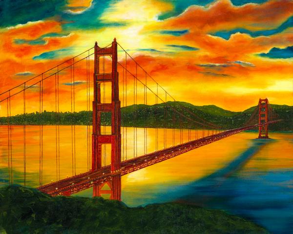 Nancy Tydings Bullough Golden Gate Bridge