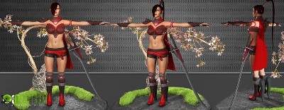 3d Game Character modeling USA