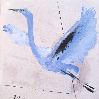 zeljko Lesar blue crane