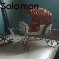 Abraham Genaro Solomon - Vintage carriage saloo - Sculpture