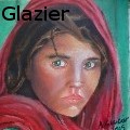 Adrian Glazier - Afgan girl - Oil Painting