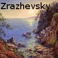 Arkady A. Zrazhevsky - Bay nearby to Lloret de Mar - Oil Painting