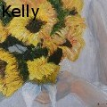 Becca Kelly - Bridal Sunflowers - Acrylics