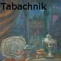 Edward Tabachnik - Russian Silver in St.Mark Sq. - Oil Painting