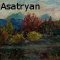 Gegham Magnos Asatryan - Night scene - Oil Painting