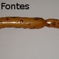 Gil Fontes - stick from spotted forrest - Sculpture