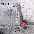 Greg M Young - Wine, Rose and all my Love - Drawings