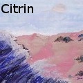 Ione Citrin - Pink Sand Beach - Water Color