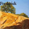 J Frederick - Sunkissed Rocks - Oil Painting
