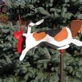 Jane Corbus - Leaping Beagle Whirligig - None