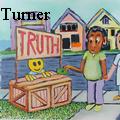 Jeff Turner - Where do you buy your truth? - Oil Painting