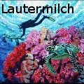 John Lautermilch - Playing With Sea Turtles - Oil Painting