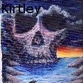 Karenlisa Kirtley - PIC'S SCKULL - Acrylics