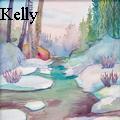 Linda Kelly - Down by the River - Water Color