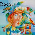Mairim Perez Roca - Woman with birds - Paintings