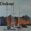 Patricia Dickun - Sailboats - Oil Painting