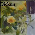 Patricia Dickun - Yellow Roses - Oil Painting