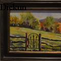 Patricia Dickun - Pasture Gate - Oil Painting