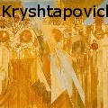 Sergey Kryshtapovich - Mural painting in the Memorial Museum of Nikolai Chepik: Fragment: Scene of birth - Paintings
