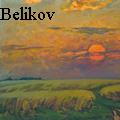 Sergey Vasilevich Belikov - Cereal field - Oil Painting