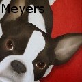 Terri Meyers - Faux Frenchie - Oil Painting