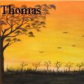Tintu Thomas - Sunset - Acrylics
