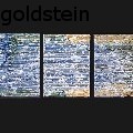 eric J goldstein - 3 Autumn Panes - Mixed Media