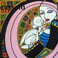 laura cassetti - Madonna con bambino (Madonna and child) - Acrylics