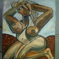 TREVIZO  - La Angelina - Oil Painting