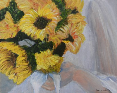 Bridal Sunflowers