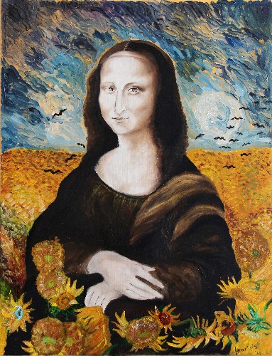 Mona Lisa meets Vincent