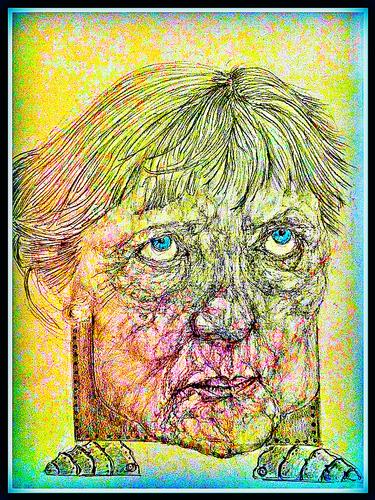 A. Merkel 1-Caricature
