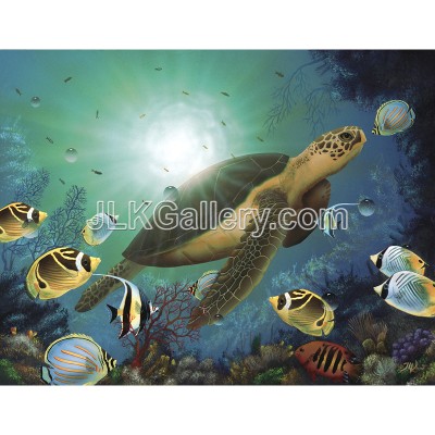 Enchanted Sea Turtle