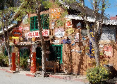 Baja Cantina - Carmel Valley, California - Canvas Giclee