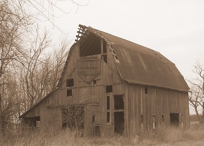 Ole White County Indiana Barn