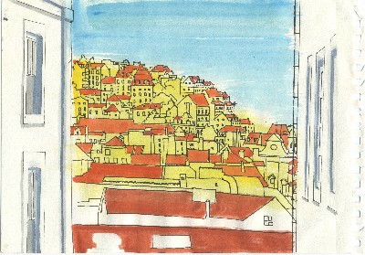 Rooftops, Towards Alfama